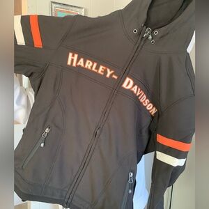 Harley Davidson zip up sweat shirt